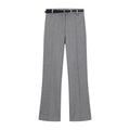KONDALA Elegant Commute Belt Pants Set Women Urban Office Sleeveless Vest,Belted Pants 2 Pieces Set 2026 Spring Trendy Pants Set