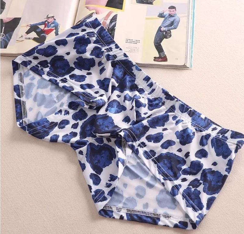 Men's Sexy Camouflage Boxer Brief 2025 Autumn New Arrivals Comfortable Underwear Breathable Men's Boxer Briefs