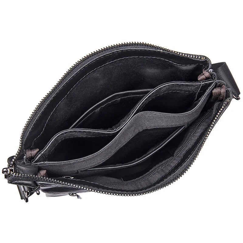Luxury Fashion Men's Leather Shoulder Bag Crossbody Bag genuine leather messenger bag new arrivals 2023 Satchel for male mini