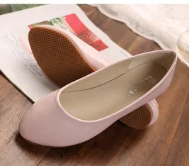 Women Yellow Purple Flats Hand-Made Deep Green Slip-Ons Wide Fits Mujer De 48 33 Round Toe Shiny Tacon Daily Shoes New Arrivals