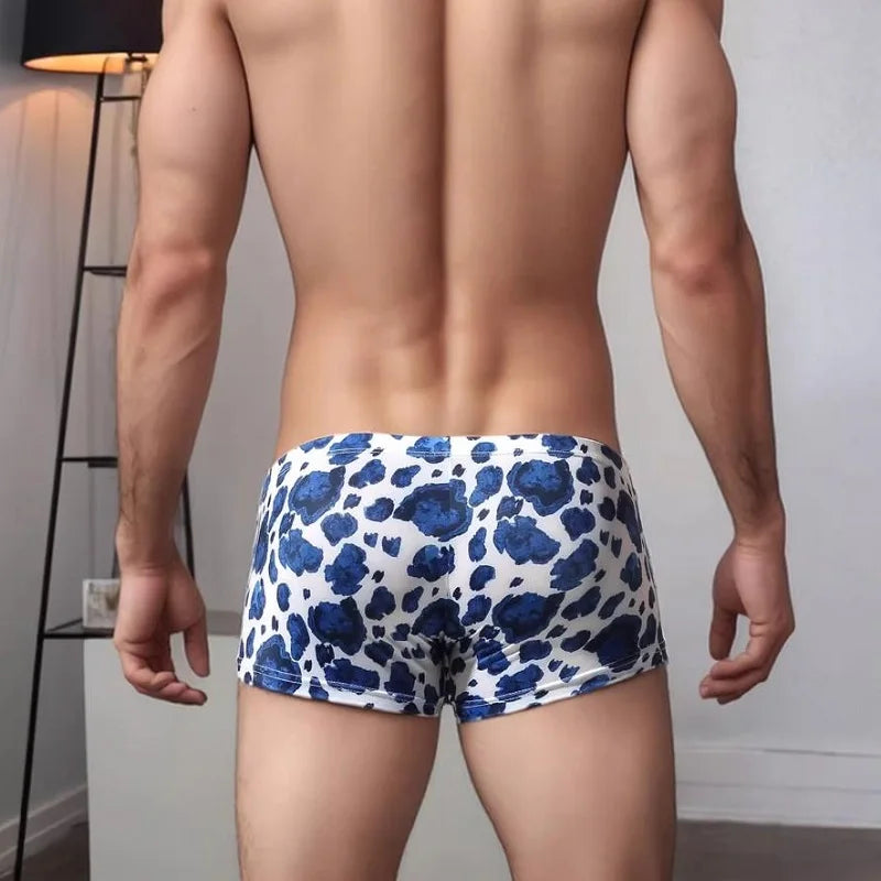 Men's Sexy Camouflage Boxer Brief 2025 Autumn New Arrivals Comfortable Underwear Breathable Men's Boxer Briefs
